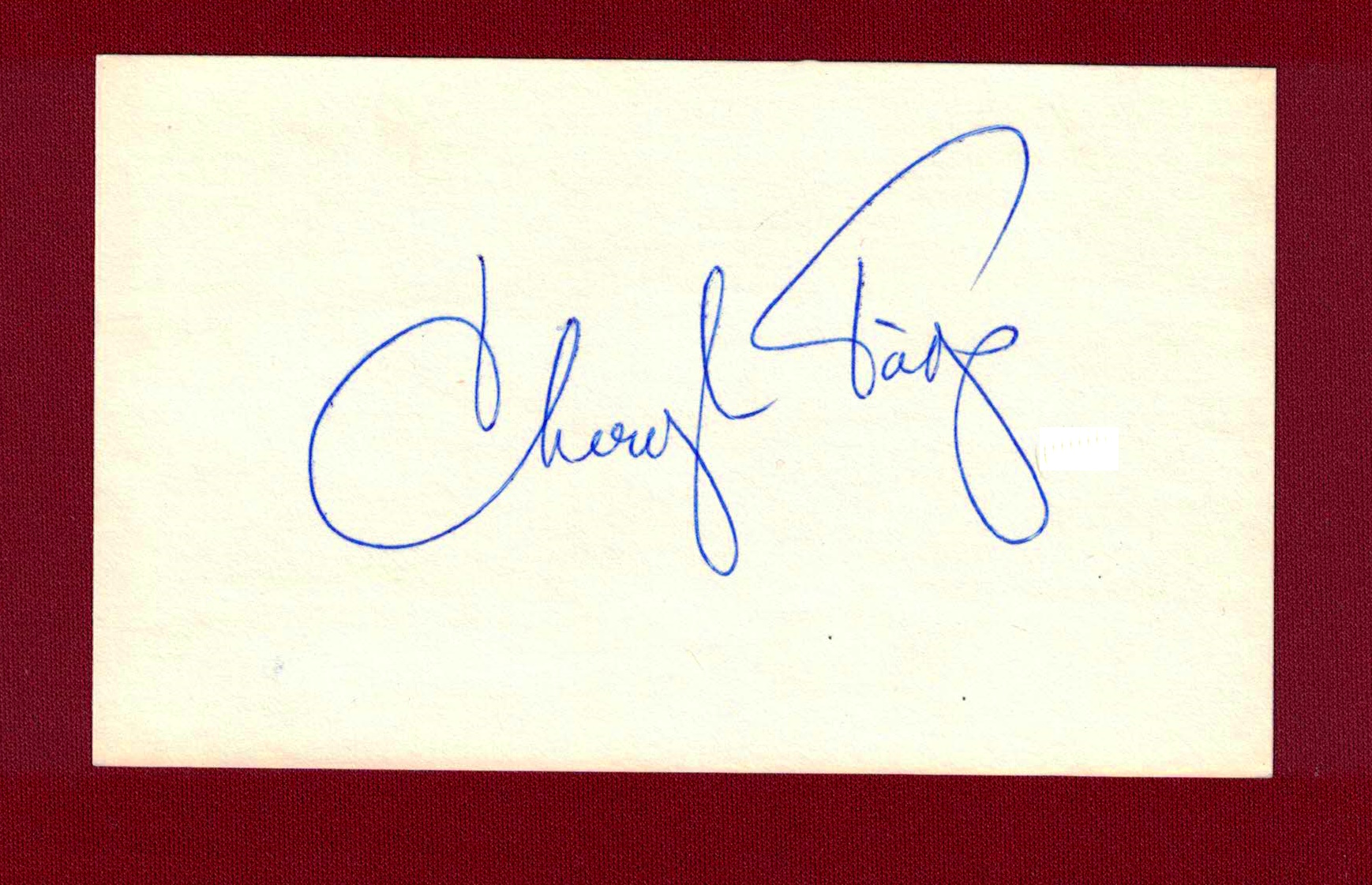 Cheryl Tiegs