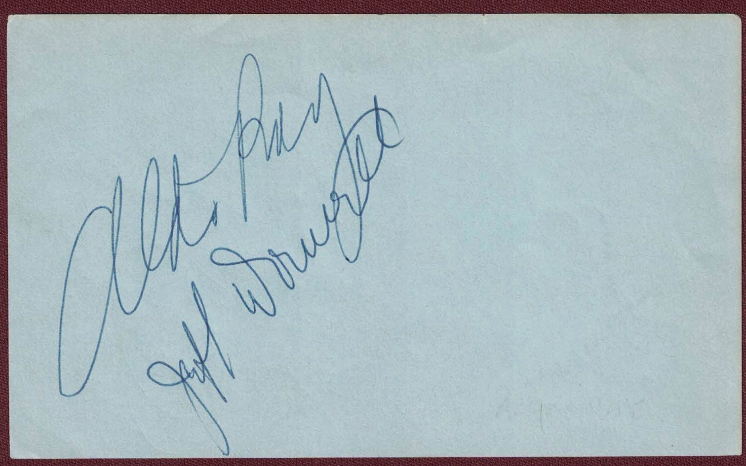 Aldo Ray and Jeff Donnell