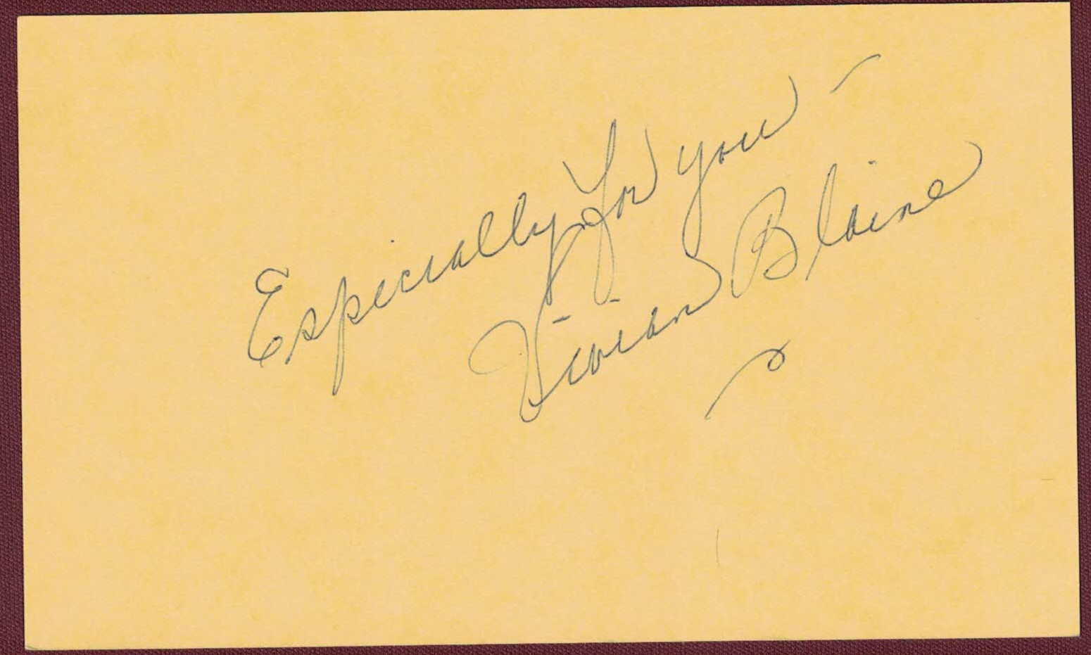 Vivian Blaine
