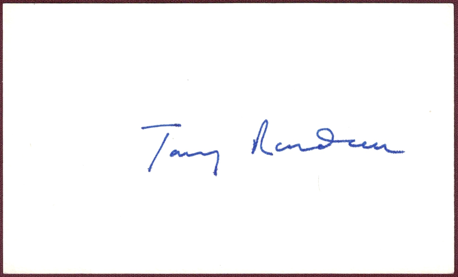Tony Randall