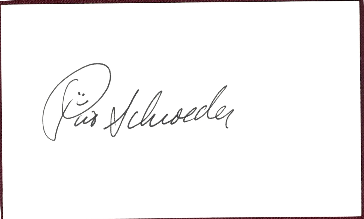 Pat Schroeder