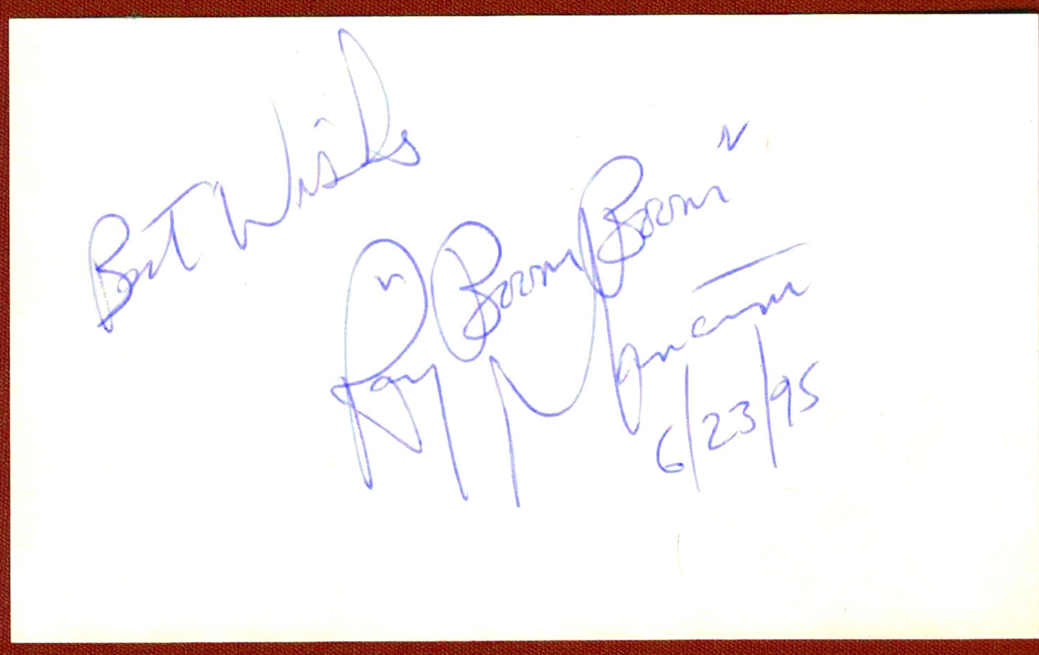 Ray "Boom Boom" Mancini