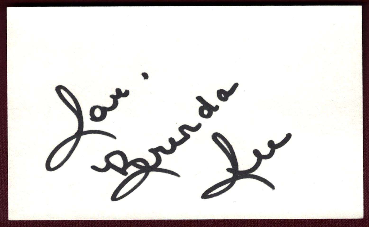 Brenda Lee - “Rockin’ Around the Christmas Tree.”