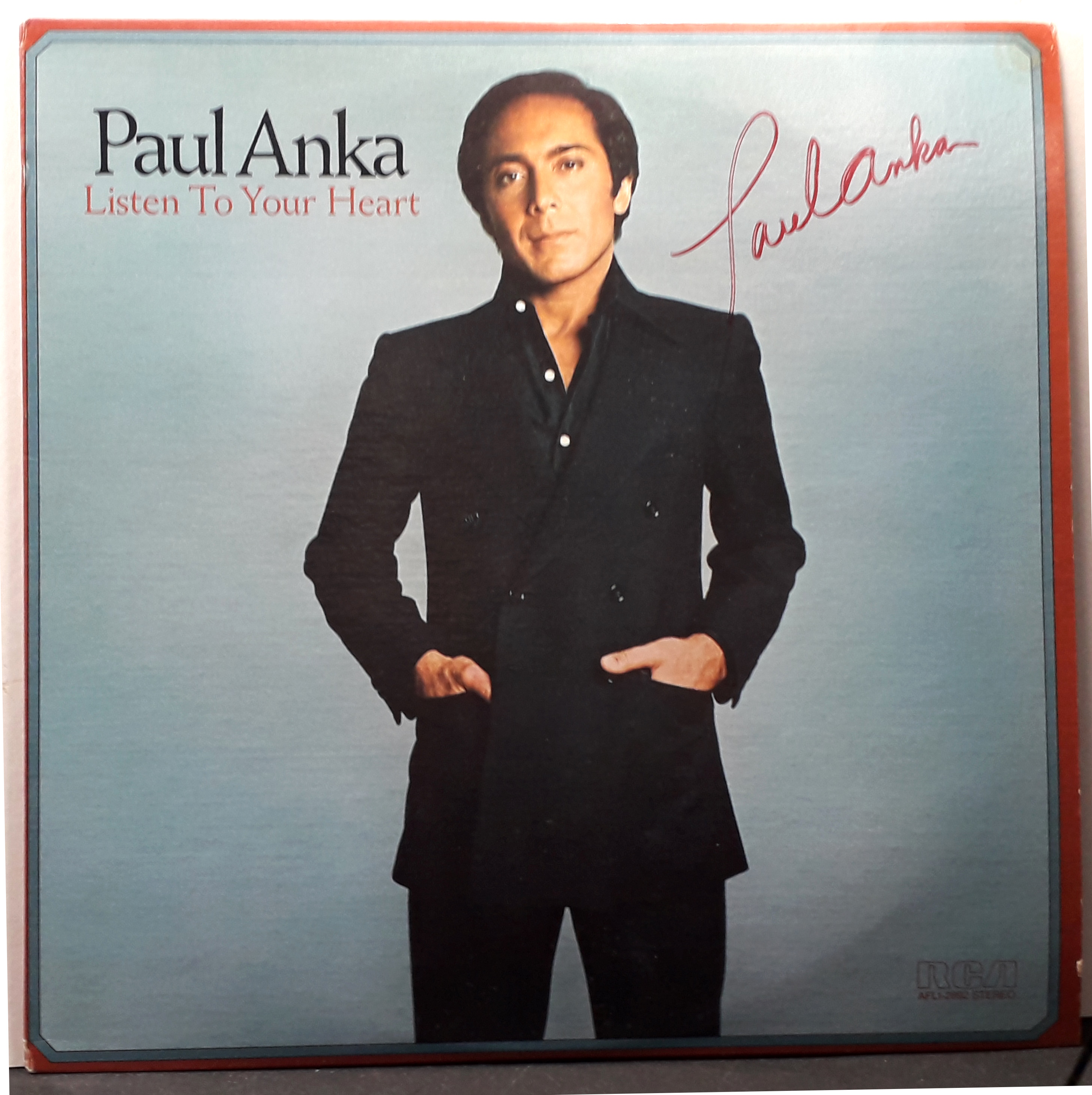 Paul Anka - Sihned LP Album - Not inscribed.