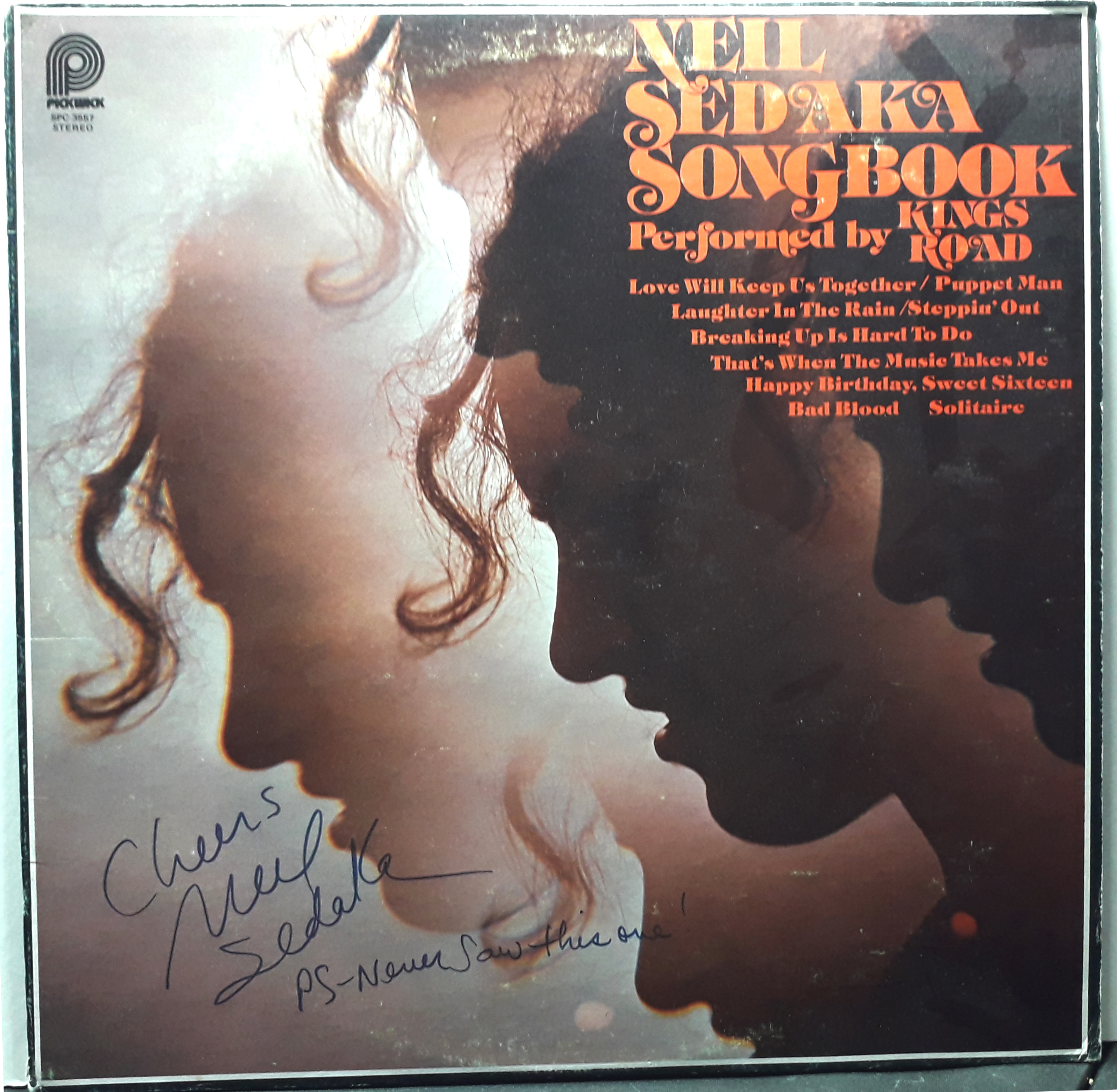 Neil Sedaka - Signed LP Album