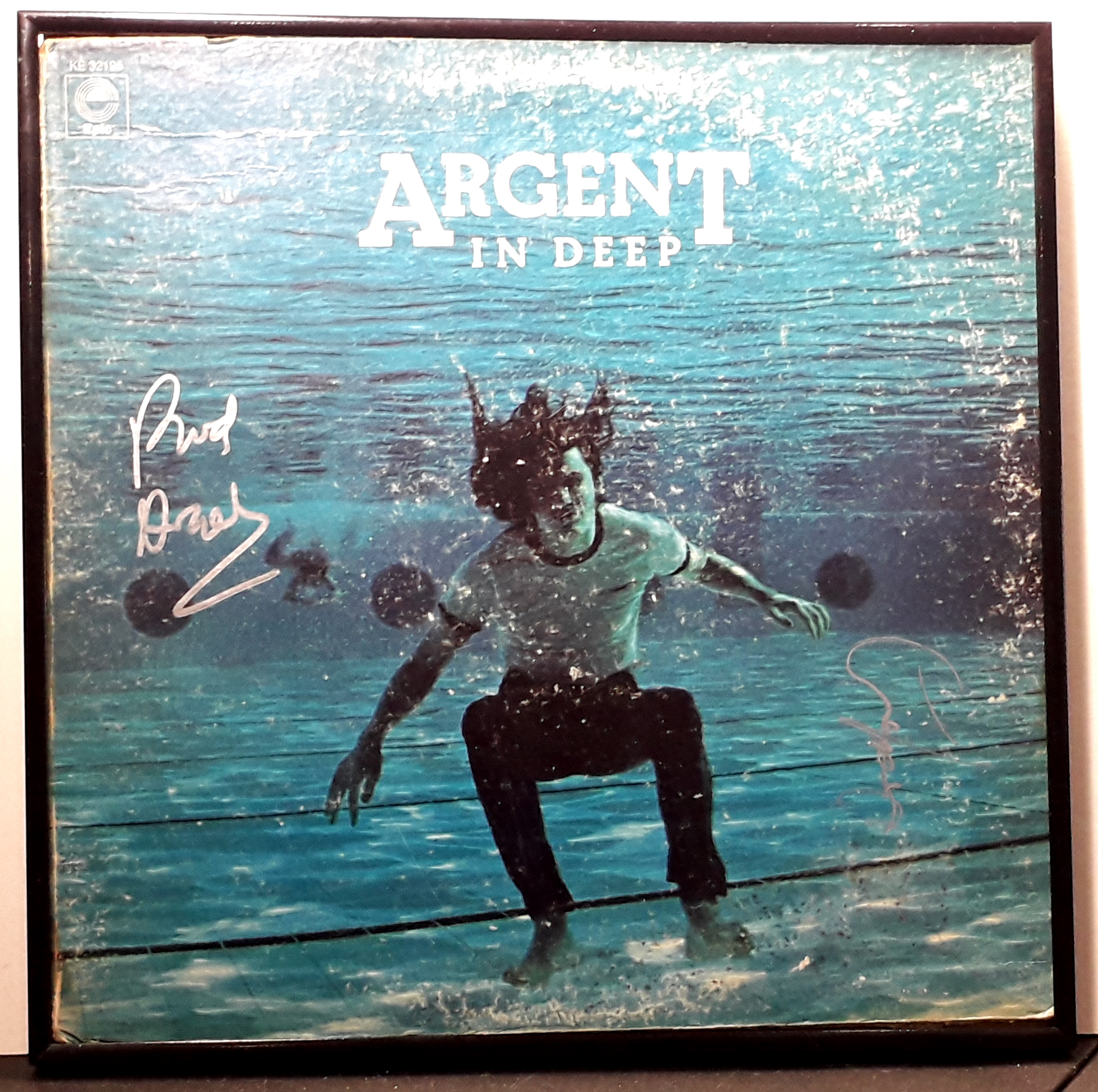 Argent - Rod Argent and Jim Rodford - Signed LP Album.