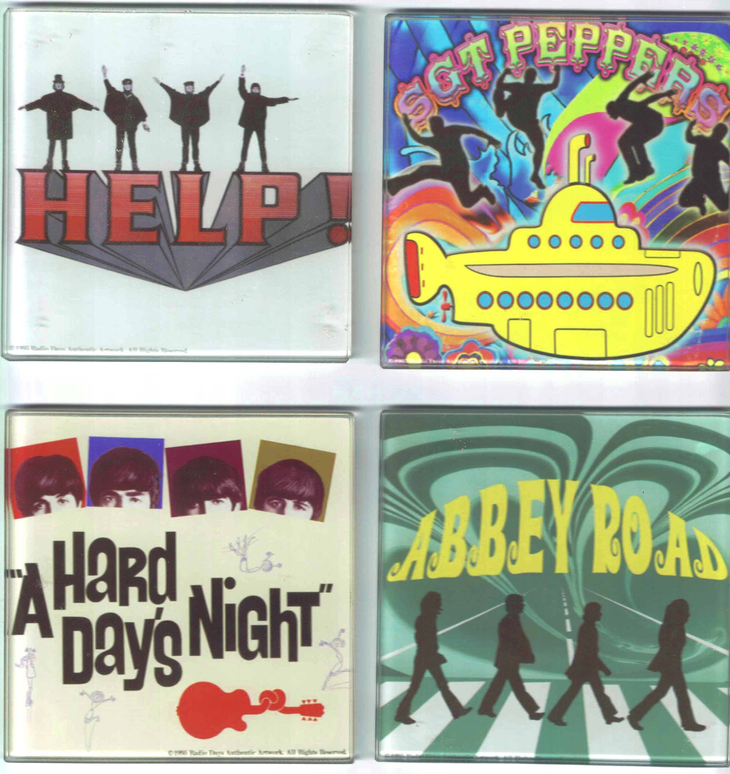 Beatles Albums Coaster Set