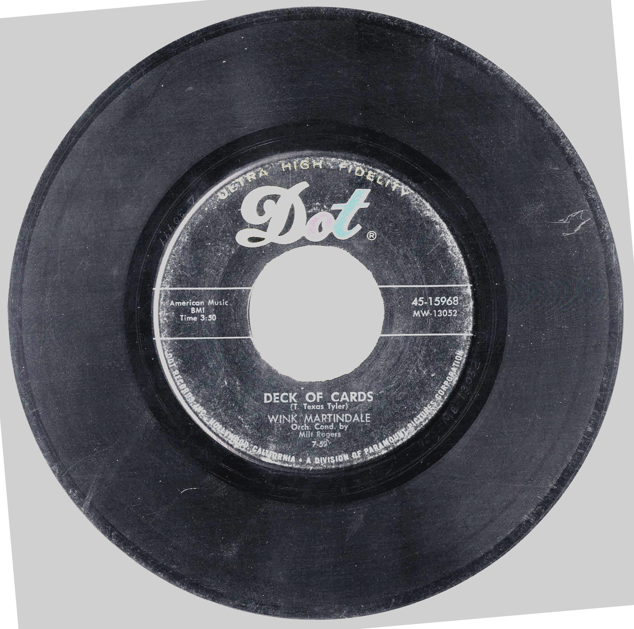 Wink Martindale - Deck Of Cards