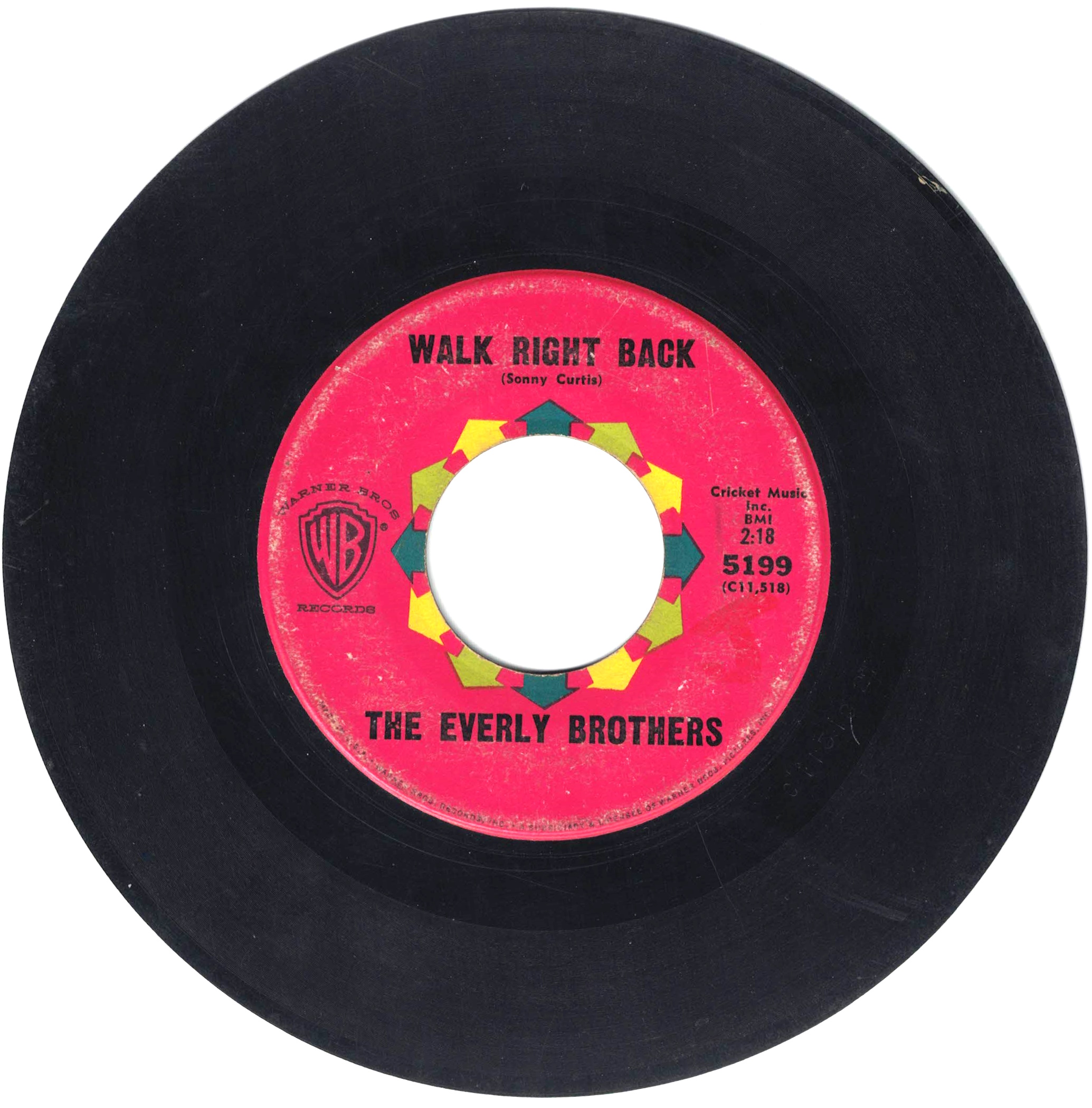 The Everly Brothers - Walk Righ Back