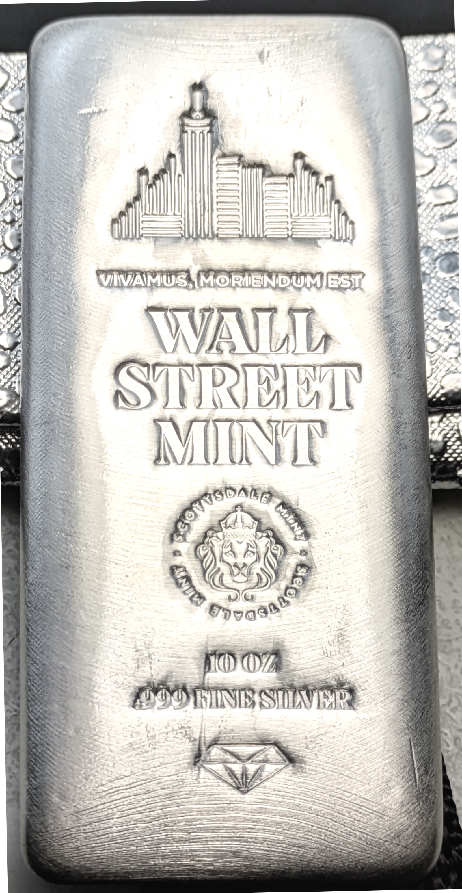 10-ounce .9999 Fine Silver Bar
