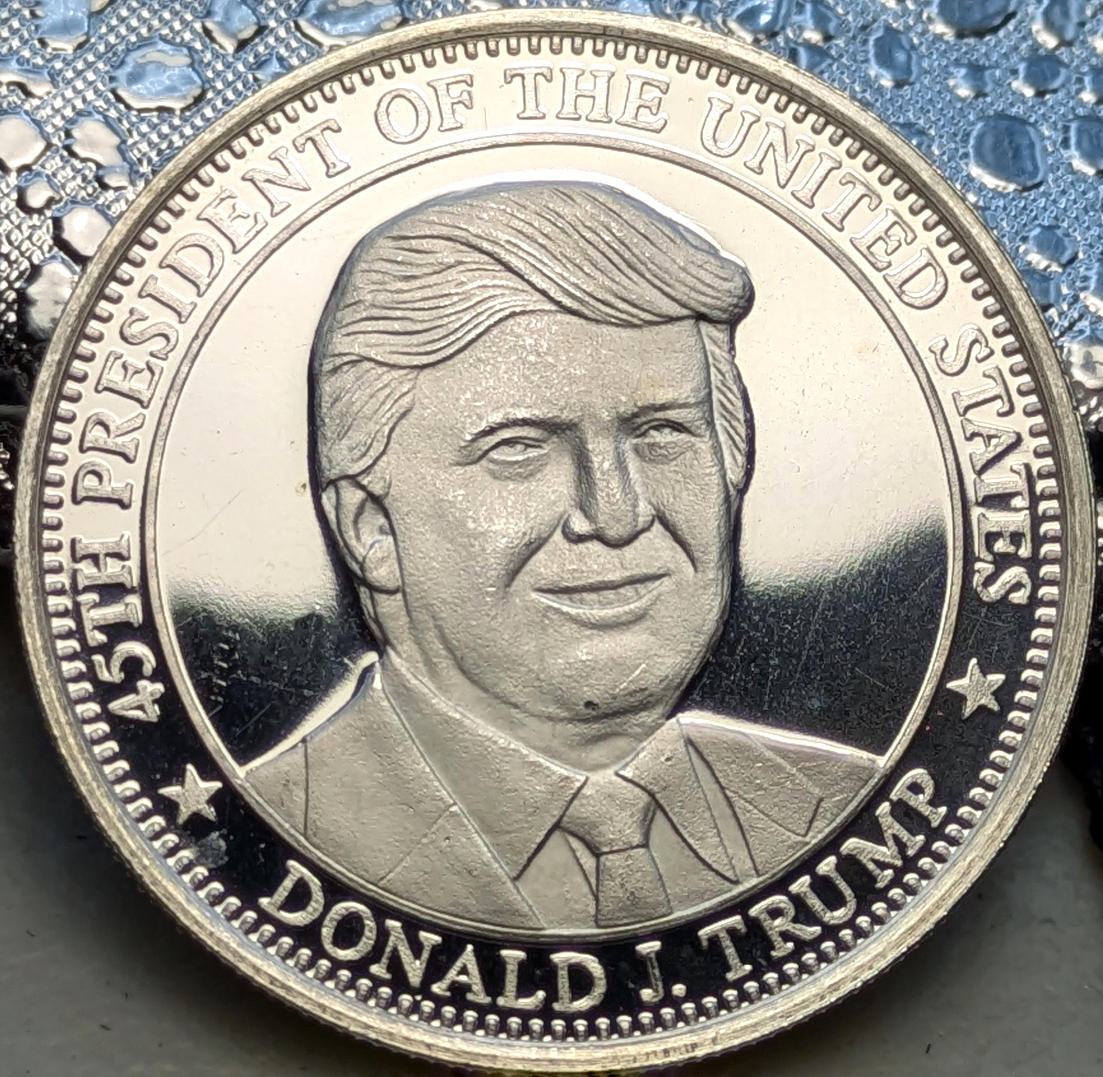 Donald J. Trump Silver Round