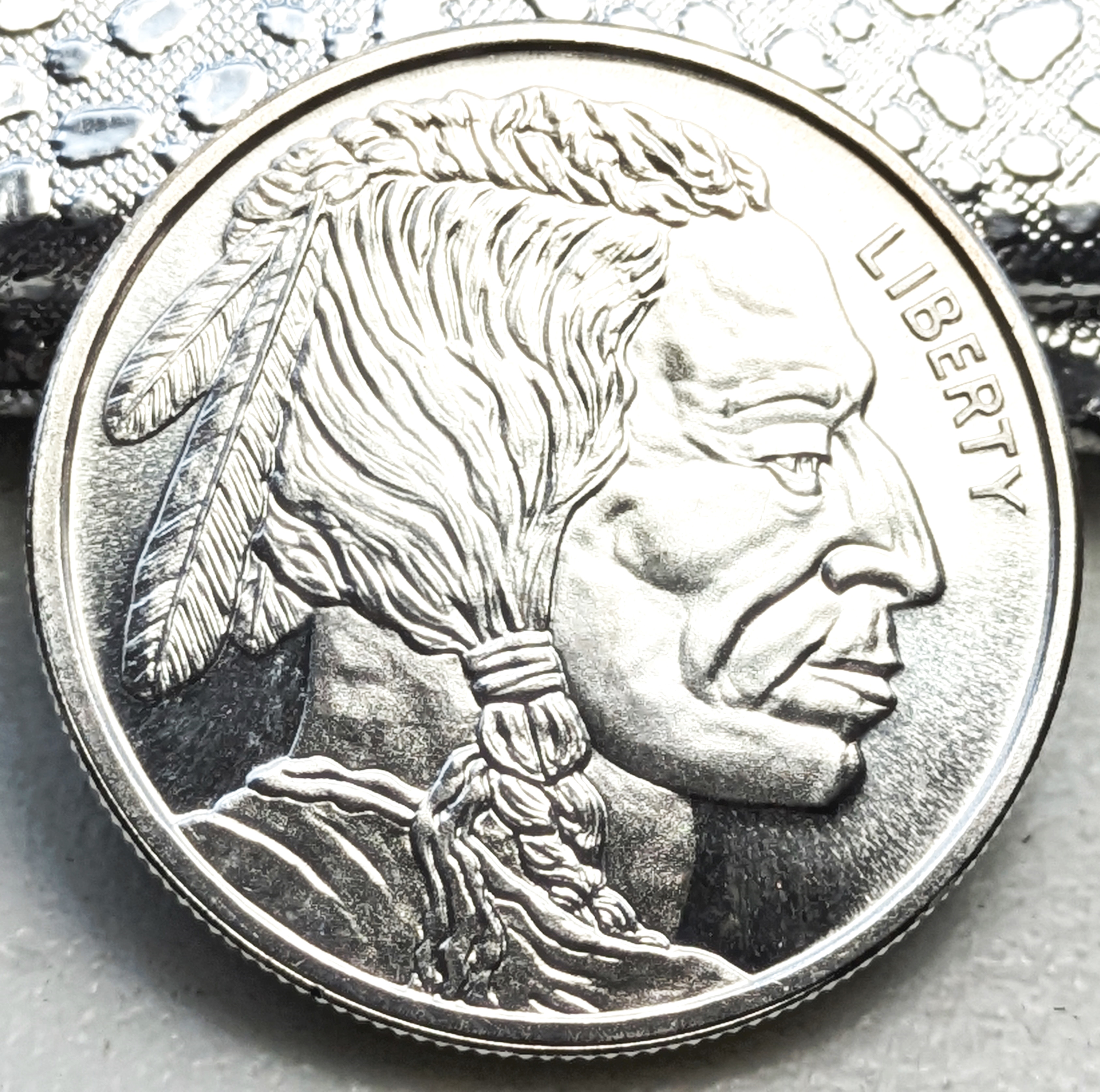 Indian Chief Silver Round .9999 Fine Silver - 1 Troy Ounce