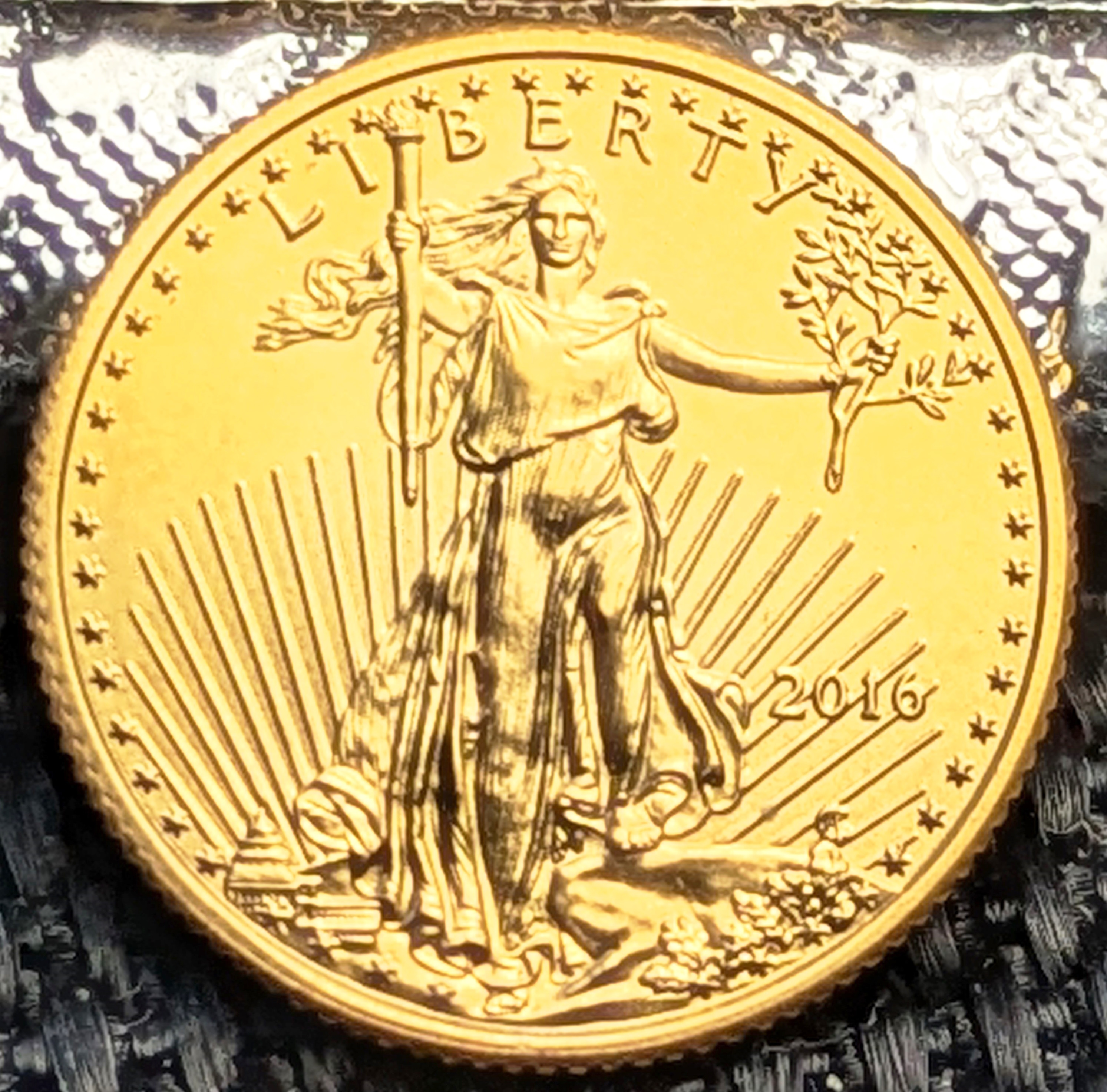 Gold Eagle  1/10 Oz. American Eagle Gold Coin - 2015
