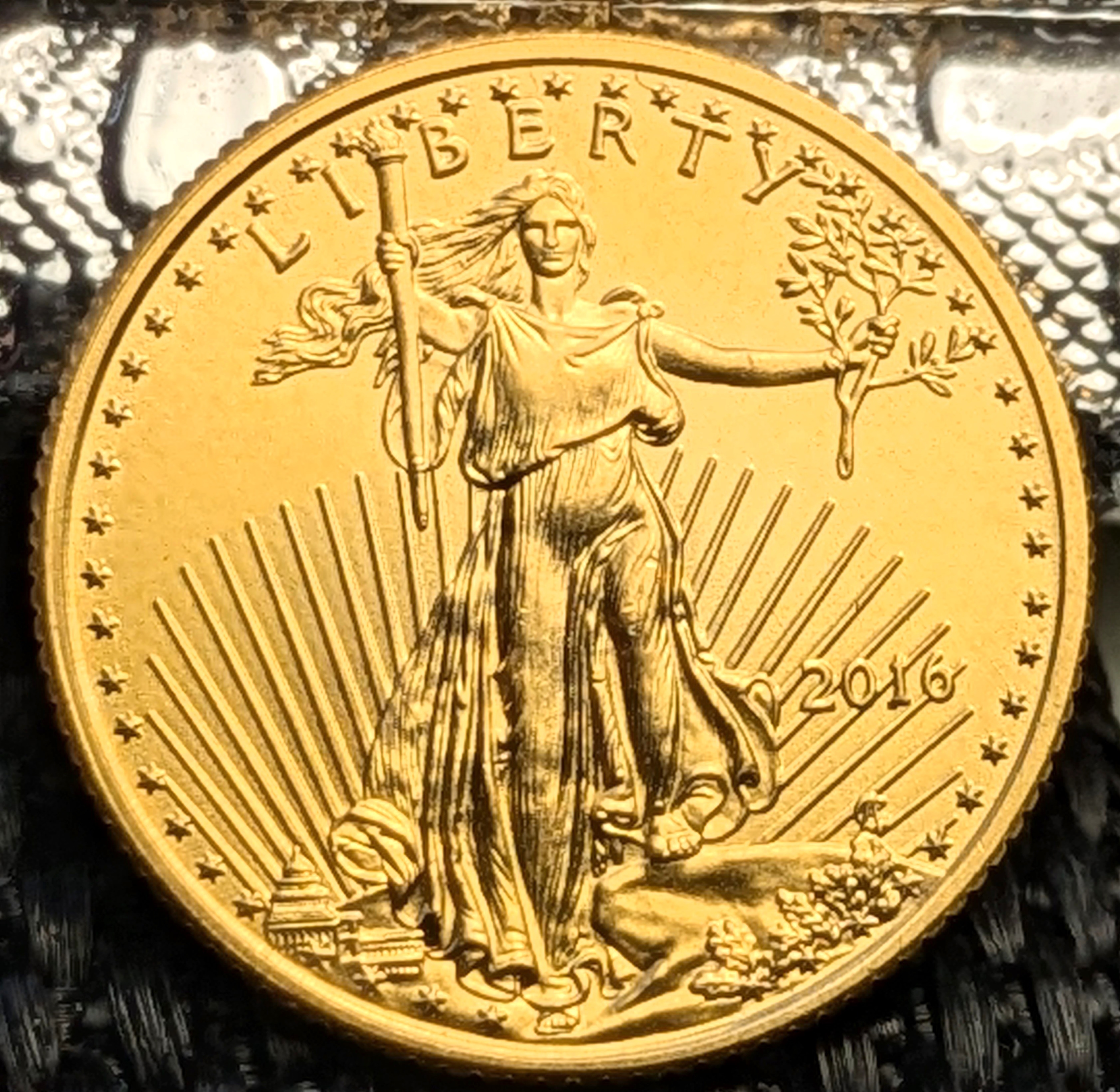Gold Eagle  1/10 Oz. American Eagle Gold Coin – 2016