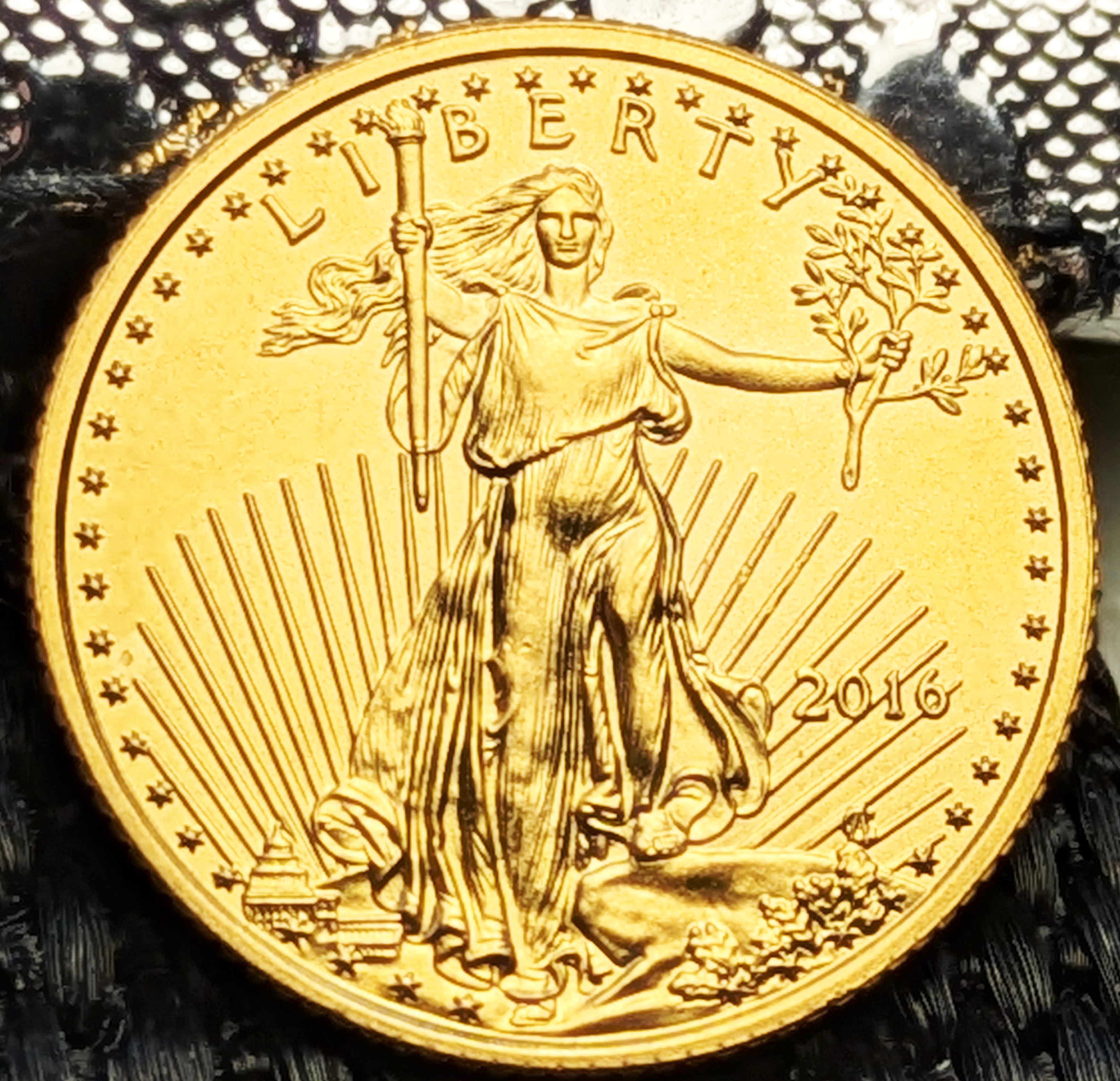 Gold Eagle  1/10 Oz. American Eagle Gold Coin – 2016