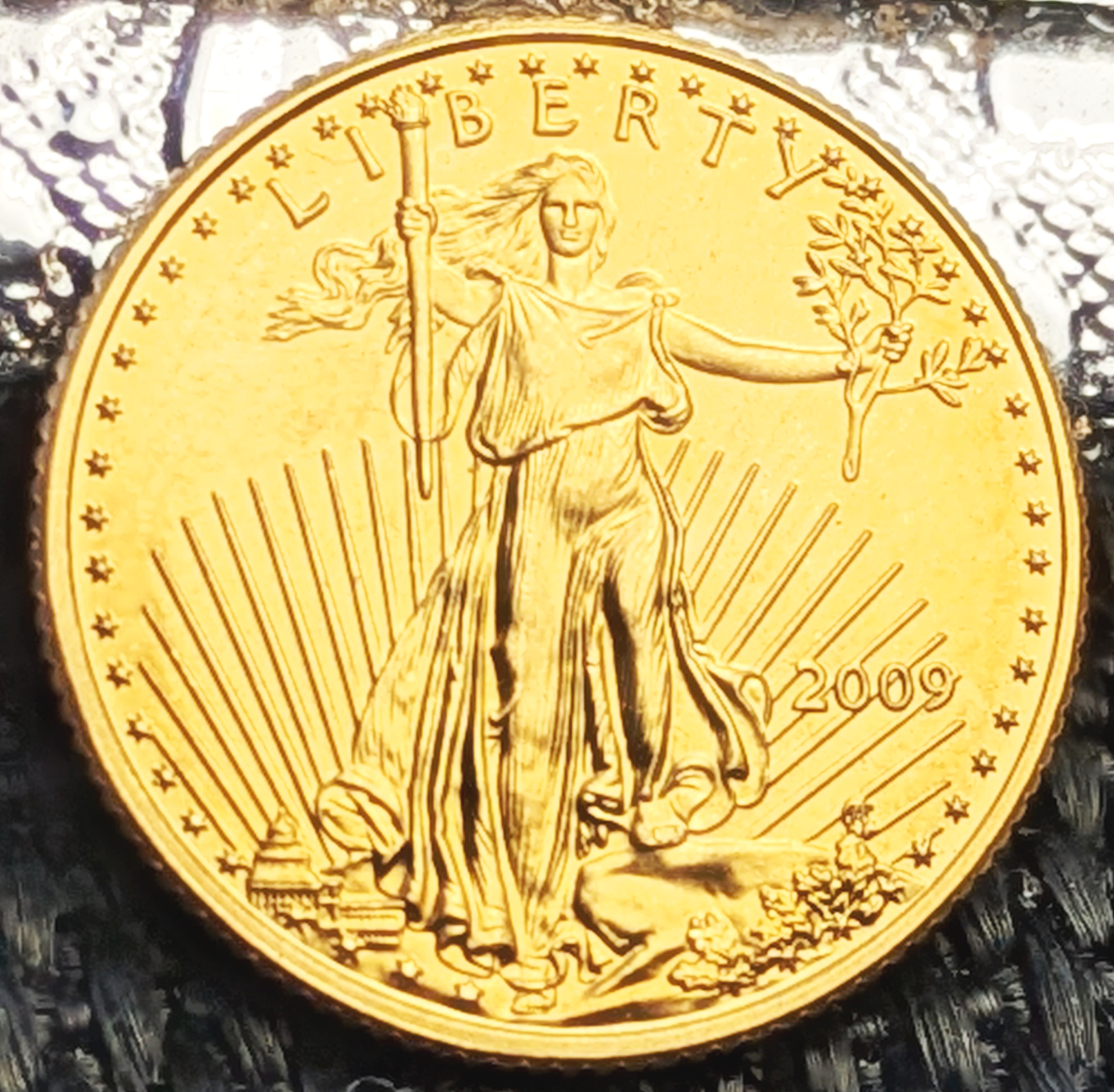 Gold Eagle  1/10 Oz. American Eagle Gold Coin – 2009
