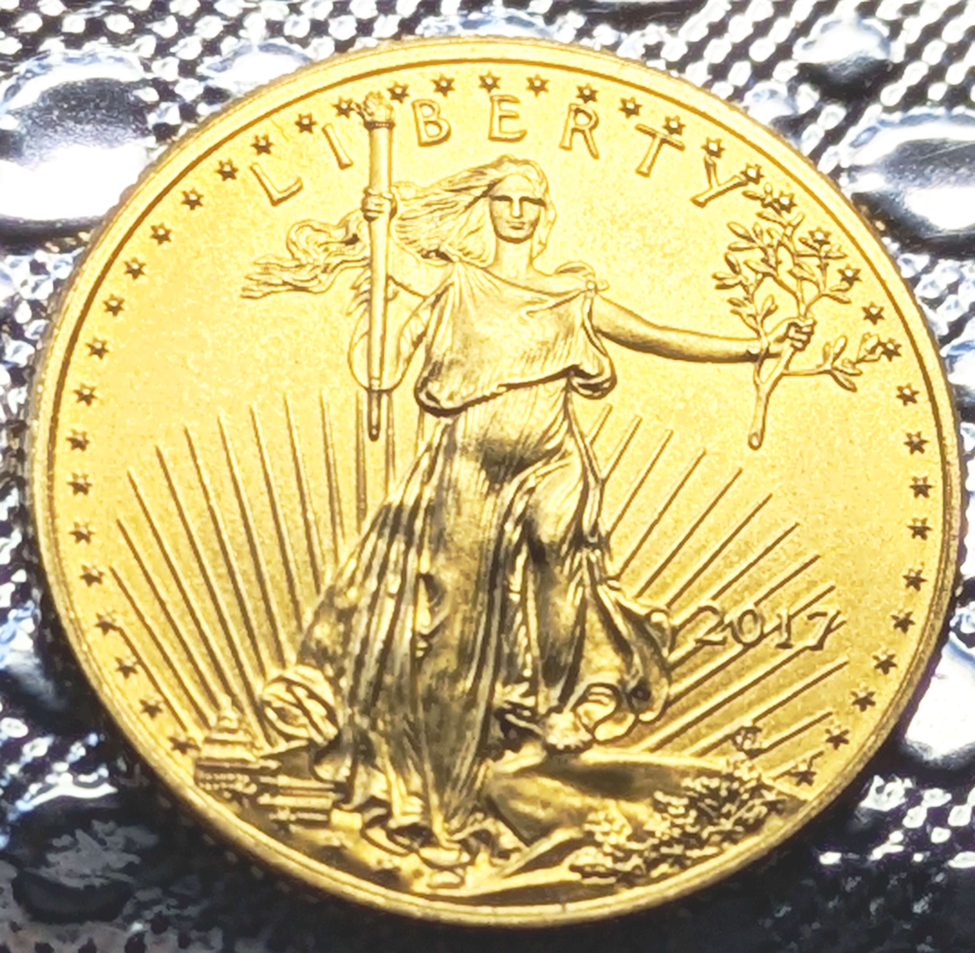 Gold Eagle  1/10 Oz. American Eagle Gold Coin – 2017