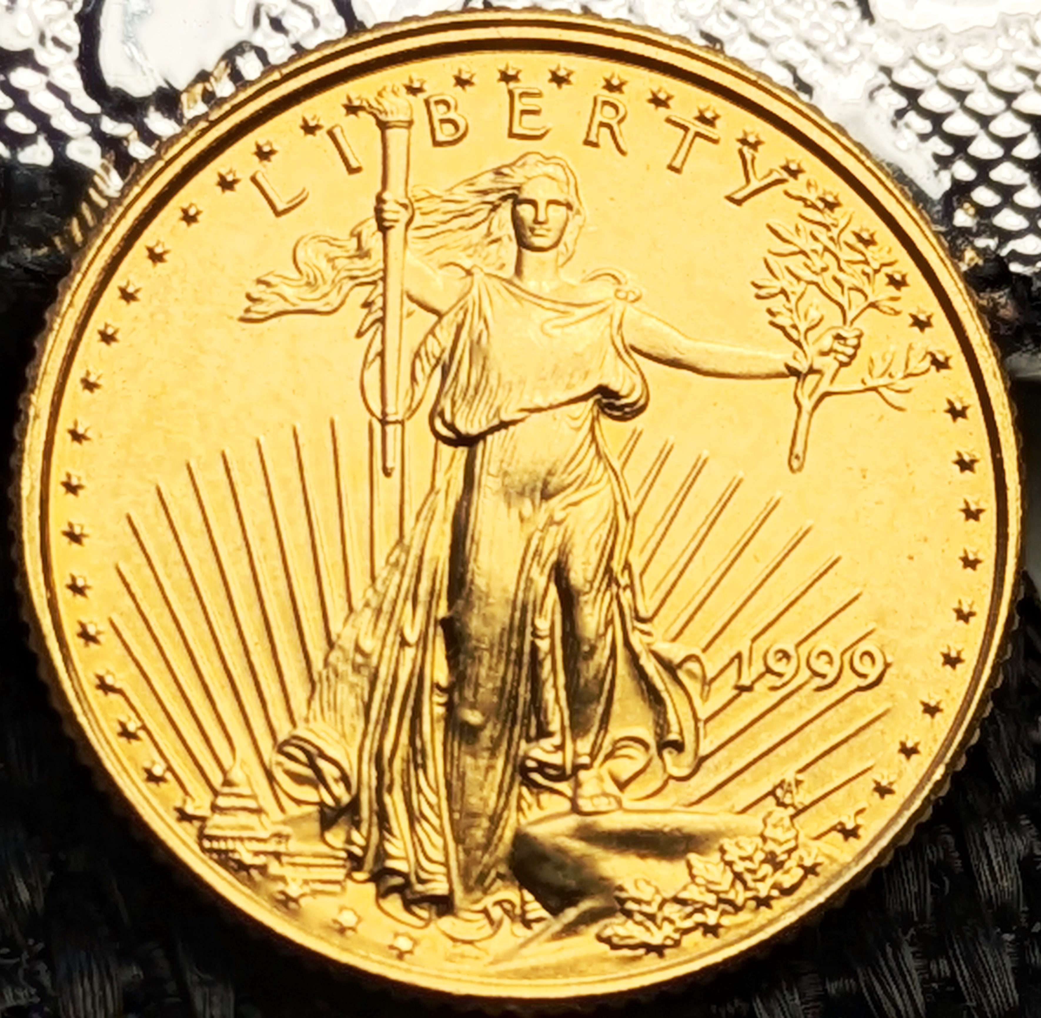 Gold Eagle  1/10 Oz. American Eagle Gold Coin – 1999