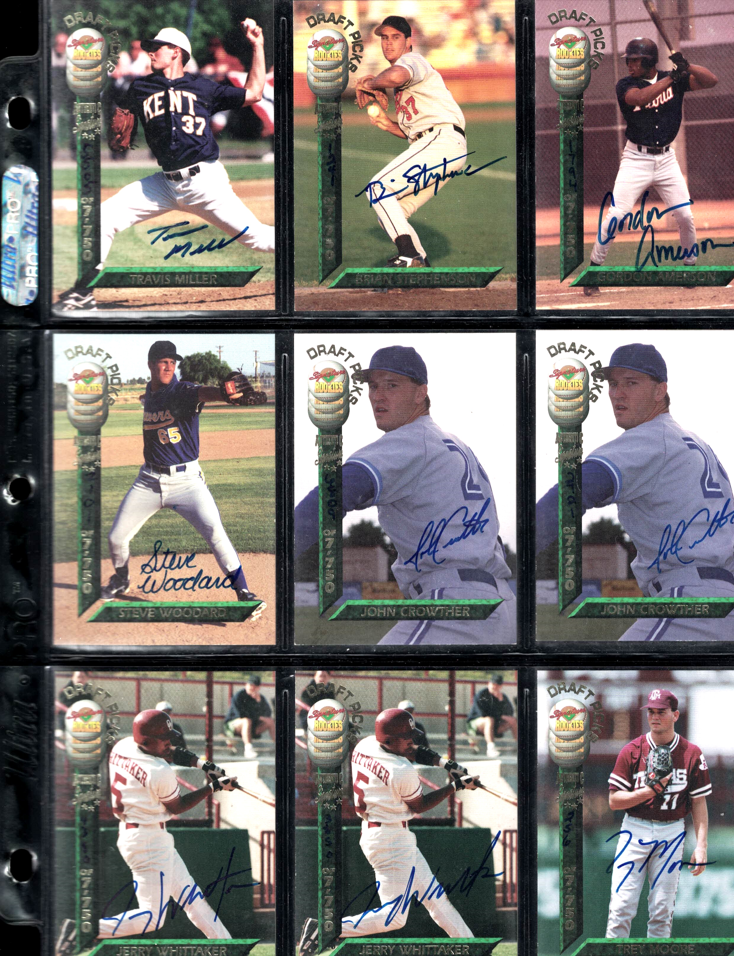 204 Sports Cards All Genuine Autographed: Baseball, Football, Baskball, Hockey